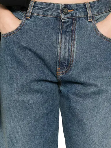 Alaïa Low Rise Round Jeans | Thumbnail 5 Alaïa Low Rise Round Jeans | Thumbnail 5