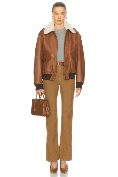 Saint Laurent Aviator Jacket | Thumbnail 5 Saint Laurent Aviator Jacket | Thumbnail 5