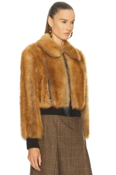 Saint Laurent Fur Jacket | Thumbnail 2 Saint Laurent Fur Jacket | Thumbnail 2