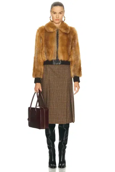 Saint Laurent Fur Jacket | Thumbnail 4 Saint Laurent Fur Jacket | Thumbnail 4