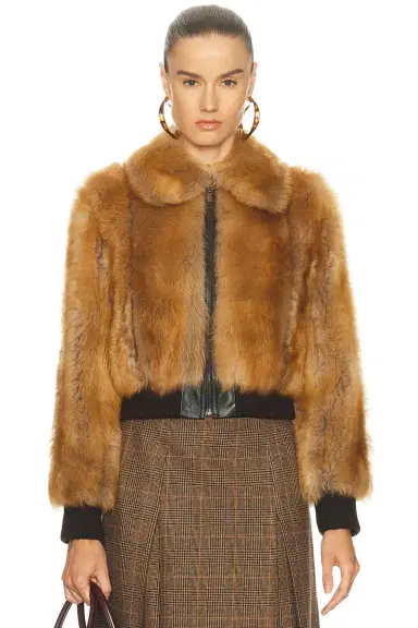 Saint Laurent Fur Jacket | Thumbnail 1 Saint Laurent Fur Jacket | Thumbnail 1