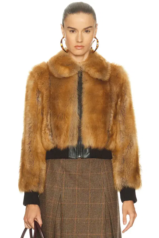 Saint Laurent Fur Jacket