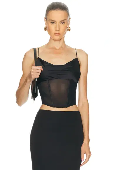 fleur du mal Nora Corset Top | Thumbnail 1 fleur du mal Nora Corset Top | Thumbnail 1