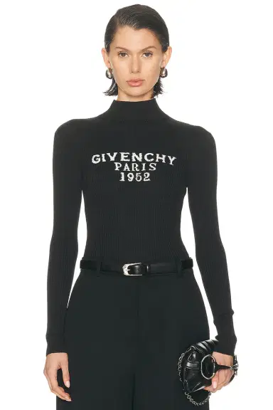Givenchy High Neck Bodysuit Top | Thumbnail 1