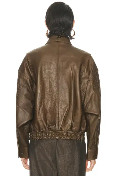 Staud Eugene Leather Jacket | Thumbnail 3