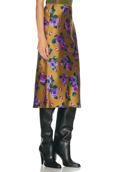 Saint Laurent Slip Skirt | Thumbnail 2 Saint Laurent Slip Skirt | Thumbnail 2