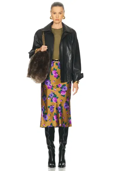 Saint Laurent Slip Skirt | Thumbnail 5 Saint Laurent Slip Skirt | Thumbnail 5