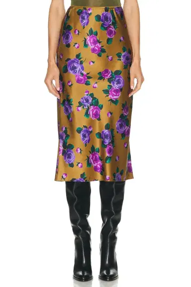 Saint Laurent Slip Skirt | Thumbnail 1 Saint Laurent Slip Skirt | Thumbnail 1
