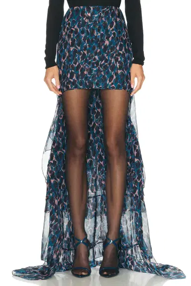 Saint Laurent Long Skirt | Thumbnail 2 Saint Laurent Long Skirt | Thumbnail 2