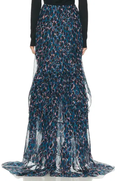 Saint Laurent Long Skirt | Thumbnail 5 Saint Laurent Long Skirt | Thumbnail 5