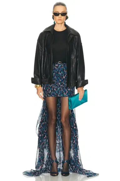 Saint Laurent Long Skirt | Thumbnail 6 Saint Laurent Long Skirt | Thumbnail 6
