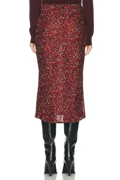Saint Laurent Midi Skirt | Thumbnail 4 Saint Laurent Midi Skirt | Thumbnail 4