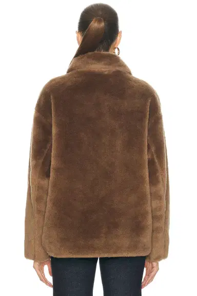 Citizens of Humanity Astrid Sherpa Jacket | Thumbnail 4 Citizens of Humanity Astrid Sherpa Jacket | Thumbnail 4