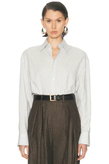 Saint Laurent Button Up Top | Thumbnail 1 Saint Laurent Button Up Top | Thumbnail 1