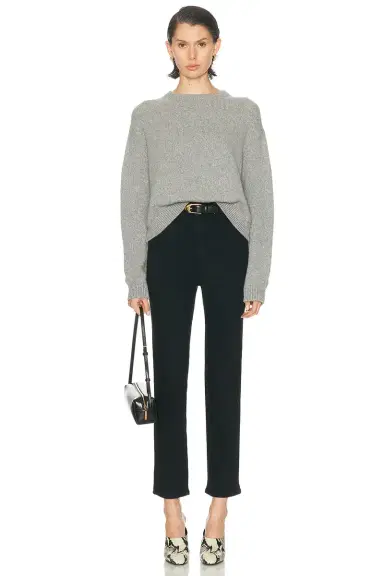 KHAITE Milo Cashmere Sweater | Thumbnail 4 KHAITE Milo Cashmere Sweater | Thumbnail 4