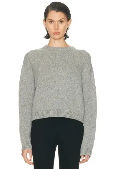 KHAITE Milo Cashmere Sweater | Thumbnail 1 KHAITE Milo Cashmere Sweater | Thumbnail 1