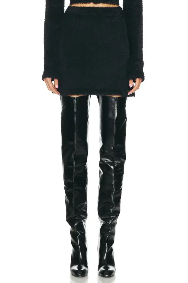 Helmut Lang Mini Eyelash Skirt