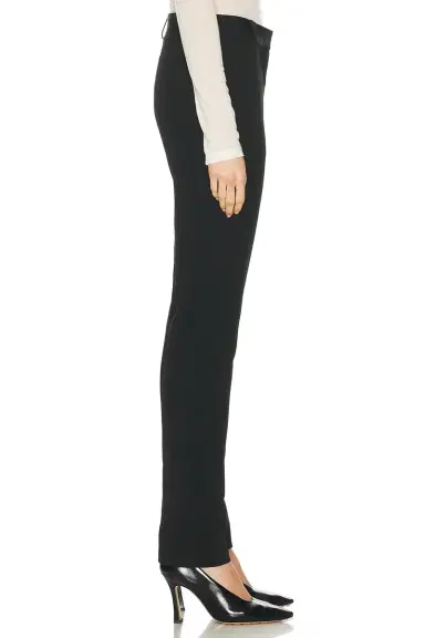 TOTEME Low-Waist Slim Evening Trouser | Thumbnail 3 TOTEME Low-Waist Slim Evening Trouser | Thumbnail 3