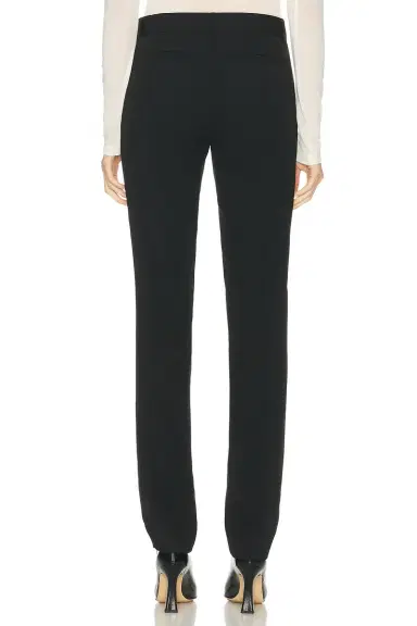 TOTEME Low-Waist Slim Evening Trouser | Thumbnail 4 TOTEME Low-Waist Slim Evening Trouser | Thumbnail 4
