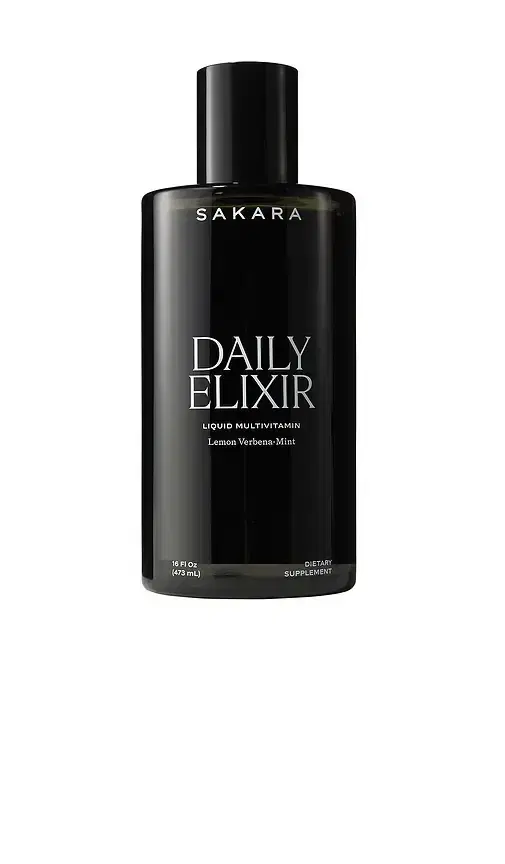Sakara Daily Elixir Liquid Multivitamin.