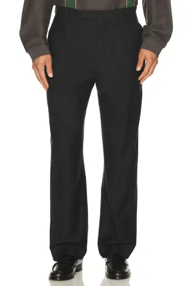 Palmes Wool Pleated Trousers | Thumbnail 3