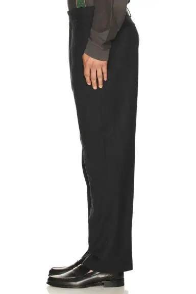 Palmes Wool Pleated Trousers | Thumbnail 4