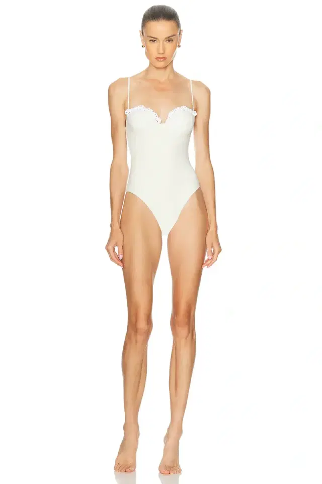 Magda Butrym Bustier One Piece Swimsuit