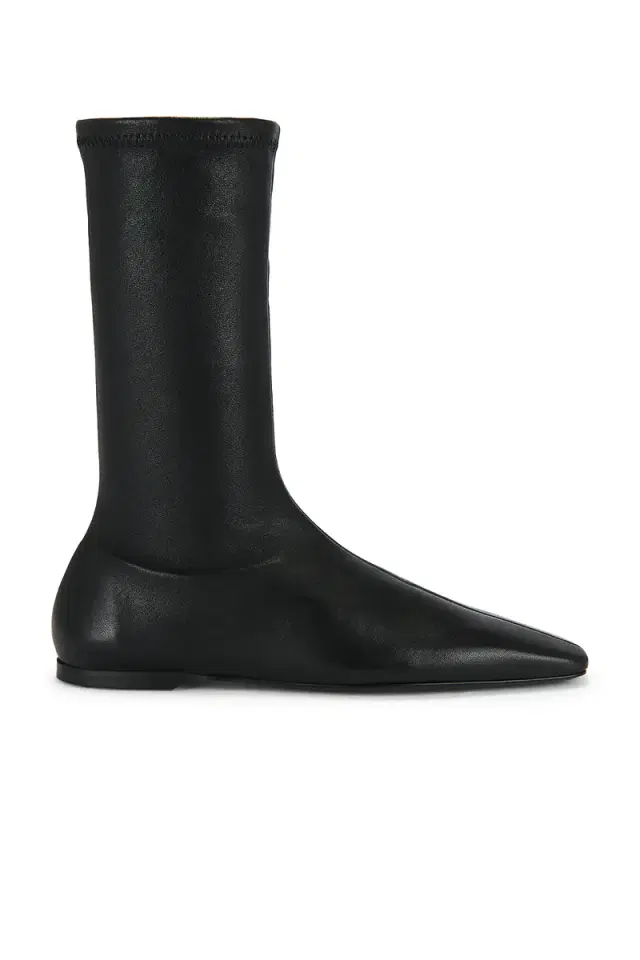 Toteme Nappa Leather Sock Boot