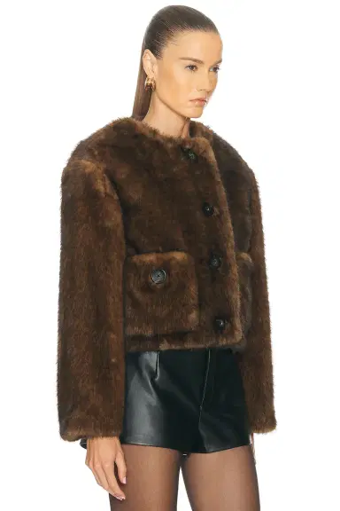 Marc Jacobs Teddy Cropped Jacket | Thumbnail 2