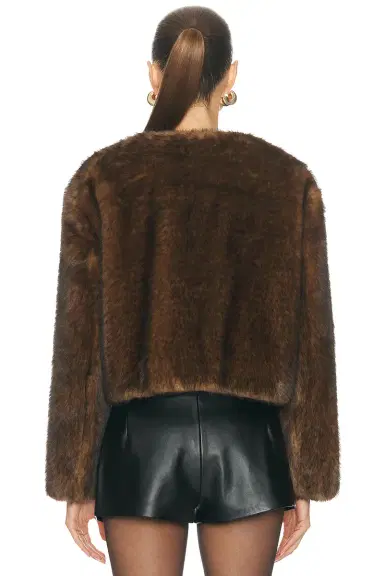 Marc Jacobs Teddy Cropped Jacket | Thumbnail 3