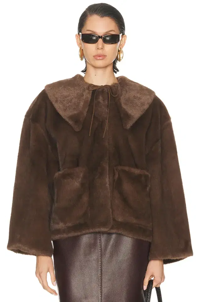 By Malene Birger Jacquie Fake Fur Jacket