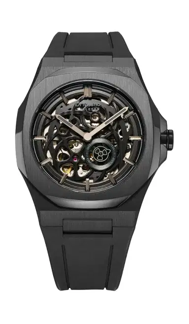 D1 Milano Skeleton Steel 41.5mm Watch | Thumbnail 3 D1 Milano Skeleton Steel 41.5mm Watch | Thumbnail 3