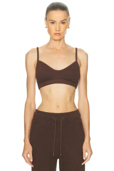 Negative Underwear Waffle Knit Lounge Bralette | Thumbnail 3