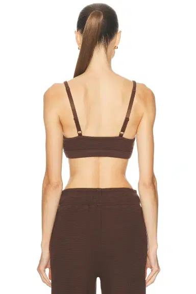 Negative Underwear Waffle Knit Lounge Bralette | Thumbnail 5