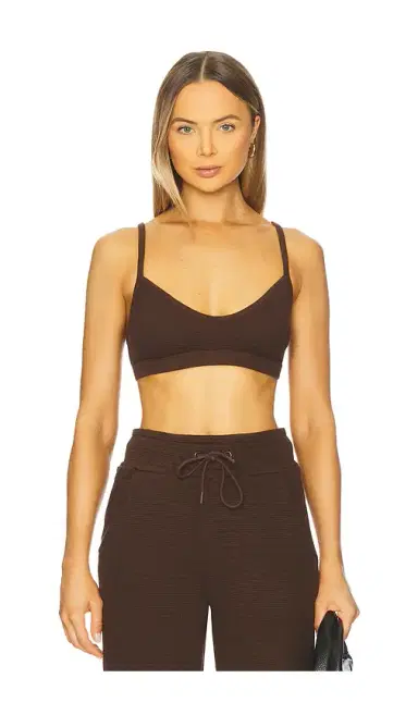 Negative Underwear Waffle Knit Lounge Bralette | Thumbnail 1