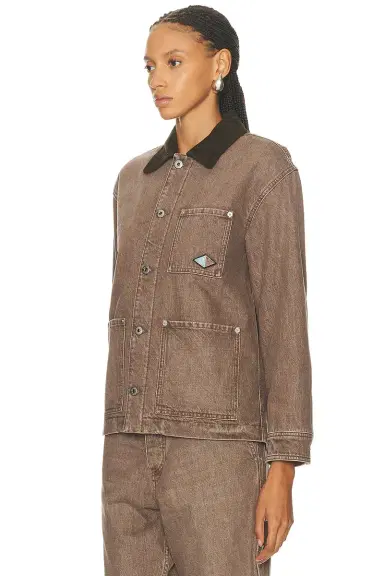 Bottega Veneta Denim Padded Jacket | Thumbnail 2 Bottega Veneta Denim Padded Jacket | Thumbnail 2