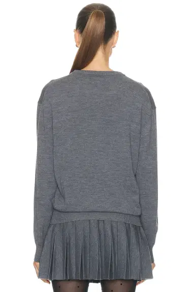 Balenciaga V Neck Sweater | Thumbnail 3 Balenciaga V Neck Sweater | Thumbnail 3