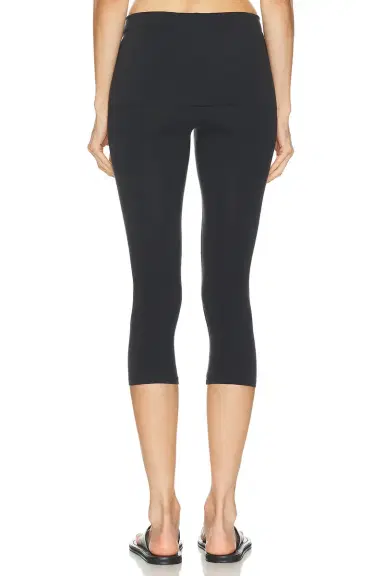 SKIMS Cotton Jersey Foldover Capri Pant | Thumbnail 4
