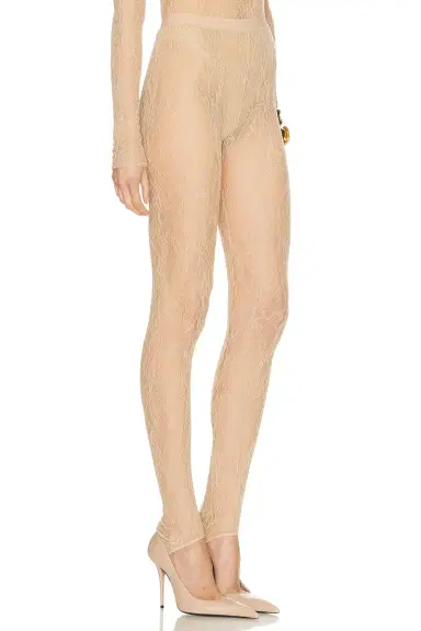 Wardrobe.NYC Lace Stirrup Legging | Thumbnail 2