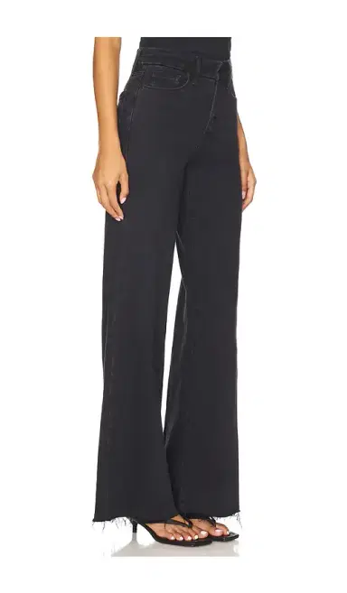 Good American Soft Tech Good Petite Palazzo Jeans | Thumbnail 2 Good American Soft Tech Good Petite Palazzo Jeans | Thumbnail 2