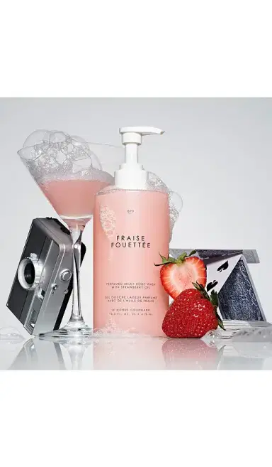 Le Monde Gourmand Fraise Fouette Perfumed Milky Body Wash | Thumbnail 2