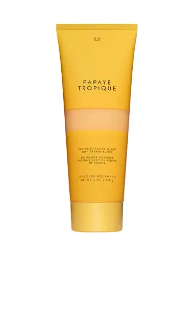 Le Monde Gourmand Papaye Tropique Perfumed Sugar Scrub | Thumbnail 1 Le Monde Gourmand Papaye Tropique Perfumed Sugar Scrub | Thumbnail 1