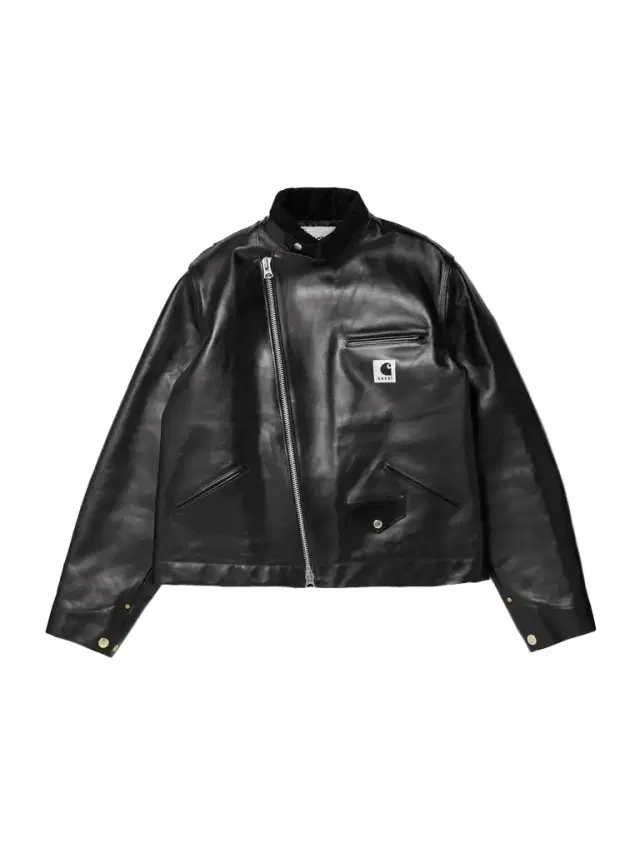 Carhartt WIP Cotton Corduroy-Trimmed Leather Jacket - Men