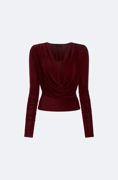 LAPOINTE Jersey Cowl Neck Bandeau Top | Thumbnail 5 LAPOINTE Jersey Cowl Neck Bandeau Top | Thumbnail 5