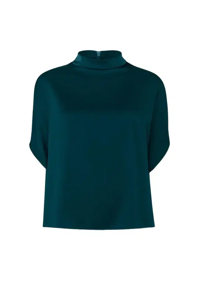 Satin Cape Tee