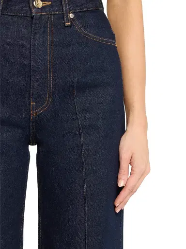 Ulla Johnson Women's Genevieve High-Rise Wide-Leg Jeans - Tigris Rig - Size 23 | Thumbnail 6 Ulla Johnson Women's Genevieve High-Rise Wide-Leg Jeans - Tigris Rig - Size 23 | Thumbnail 6