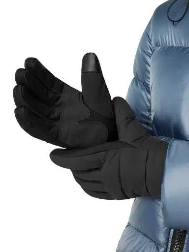 Canada Goose Men's Tech-Touch Puffer Gloves - Black | Thumbnail 3 Canada Goose Men's Tech-Touch Puffer Gloves - Black | Thumbnail 3