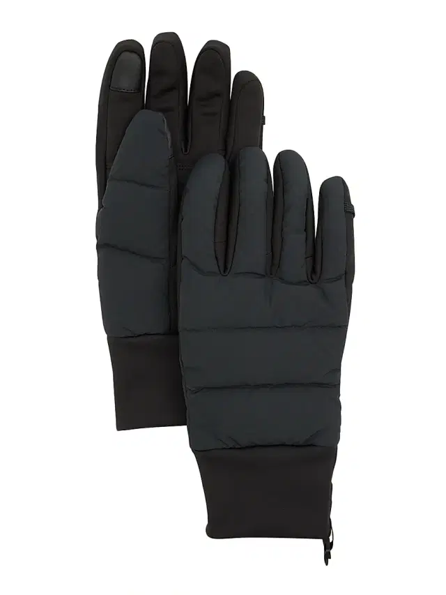 Canada Goose Men's Tech-Touch Puffer Gloves - Black