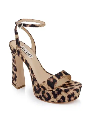 Badgley Mischka Women's Caia Leopard-Print Platform Sandals - Natural Leopard | Thumbnail 2 Badgley Mischka Women's Caia Leopard-Print Platform Sandals - Natural Leopard | Thumbnail 2