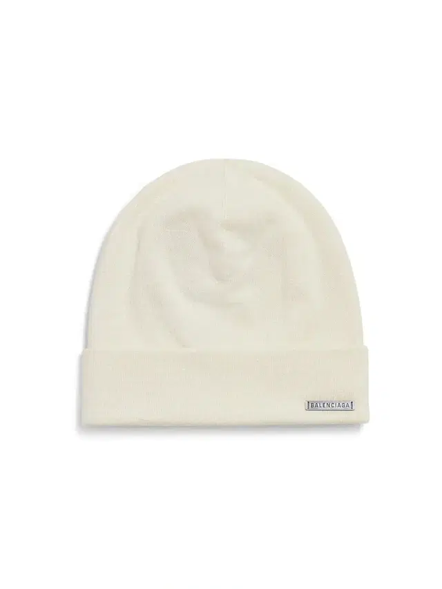 Women's Knitted Beanie in Cashmere - Cream